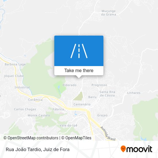 Rua João Tardio map
