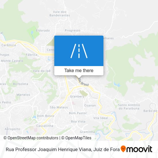 Rua Professor Joaquim Henrique Viana map