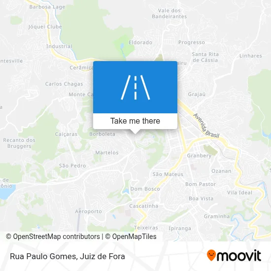 Rua Paulo Gomes map