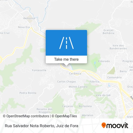 Rua Salvador Nota Roberto map