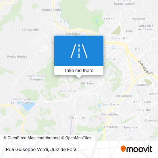 Rua Guiseppe Verdi map