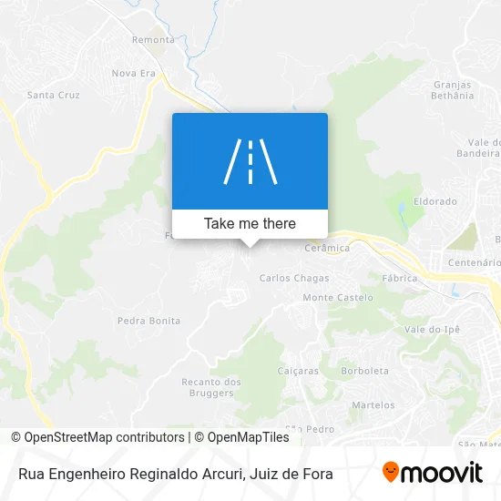 Rua Engenheiro Reginaldo Arcuri map