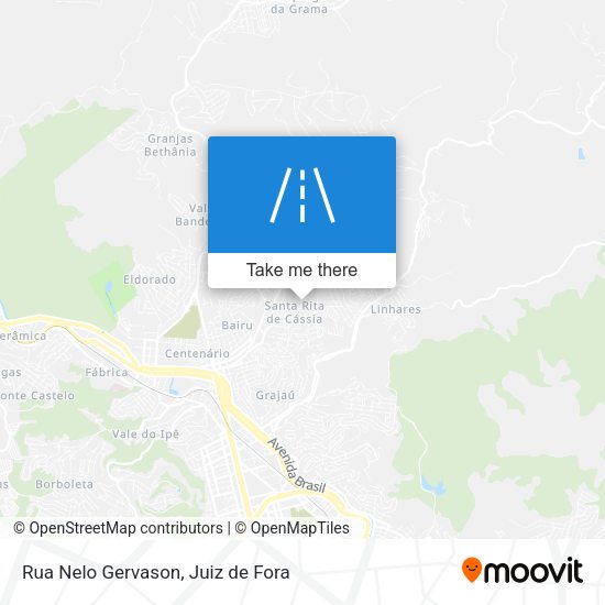Rua Nelo Gervason map