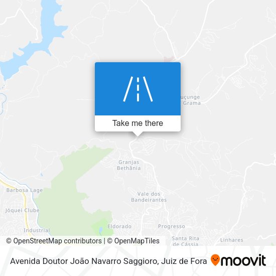 Avenida Doutor João Navarro Saggioro map