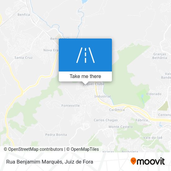 Rua Benjamim Marquês map