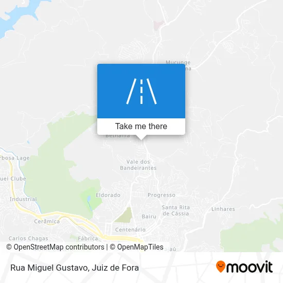 Rua Miguel Gustavo map