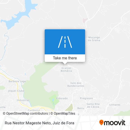 Rua Nestor Mageste Neto map