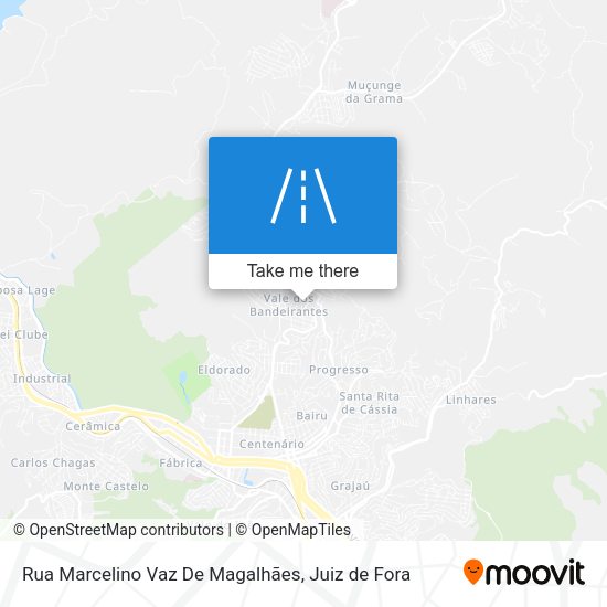 Rua Marcelino Vaz De Magalhães map