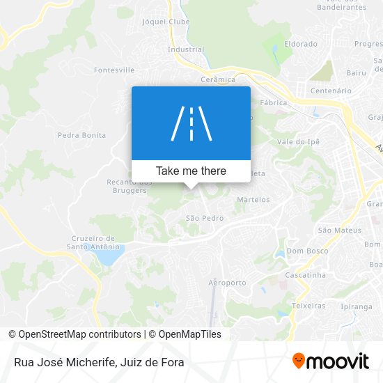 Rua José Micherife map
