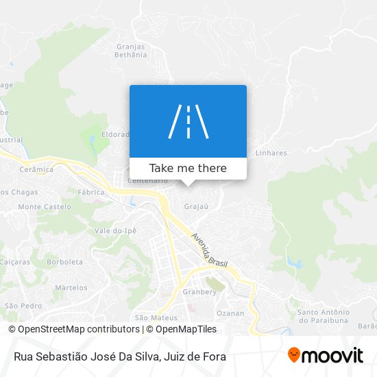 Mapa Rua Sebastião José Da Silva