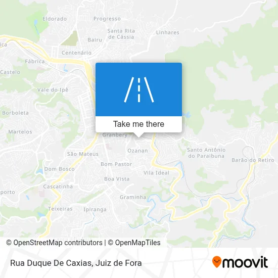 Rua Duque De Caxias map