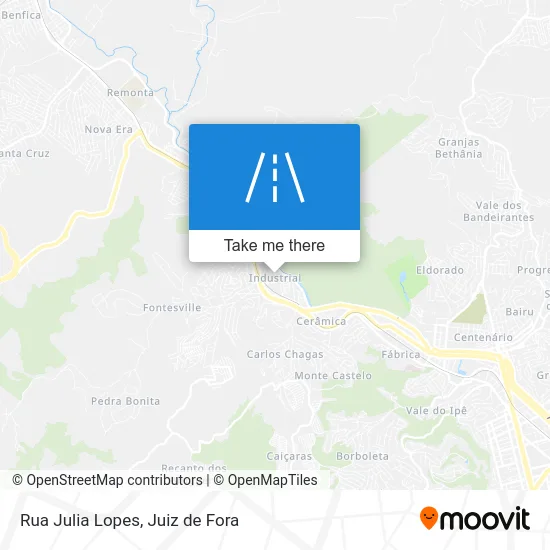 Rua Julia Lopes map