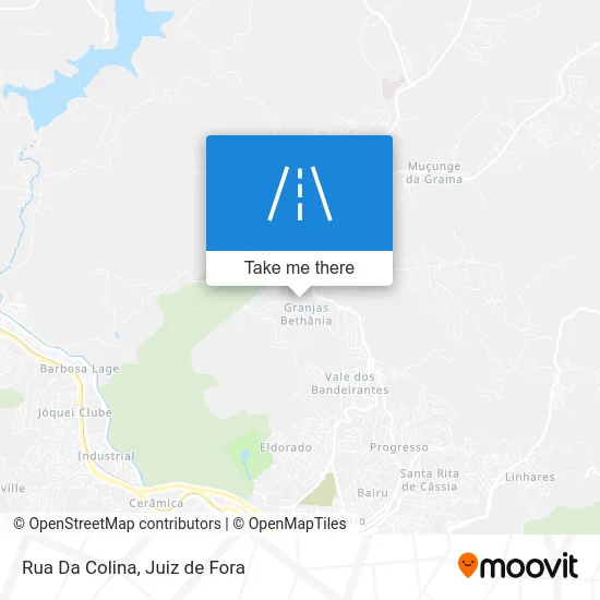 Rua Da Colina map