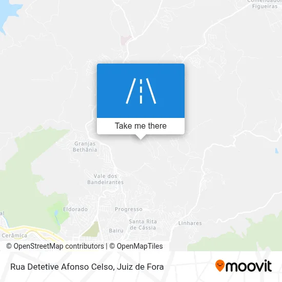 Rua Detetive Afonso Celso map