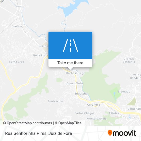 Rua Senhorinha Pires map