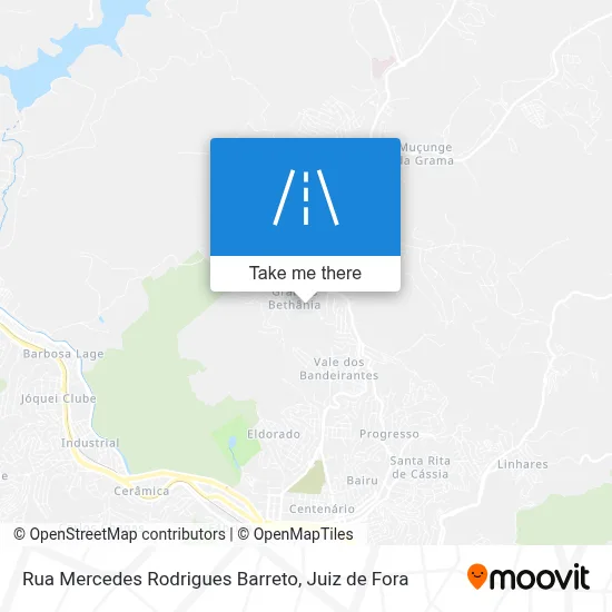 Rua Mercedes Rodrigues Barreto map
