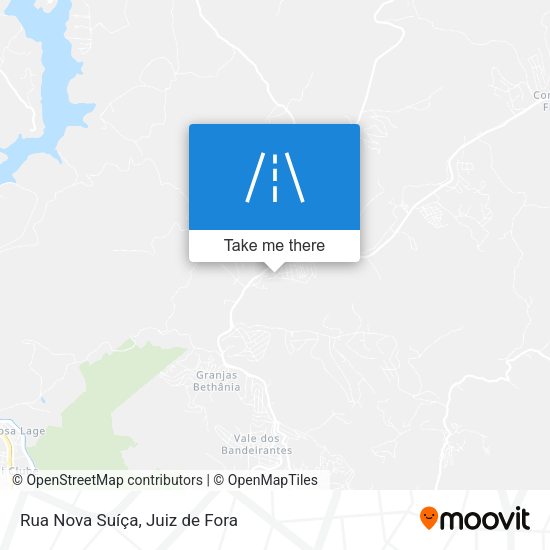 Rua Nova Suíça map