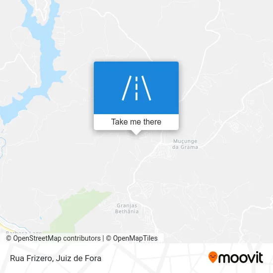 Rua Frizero map