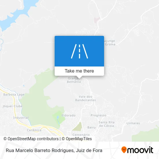 Rua Marcelo Barreto Rodrigues map