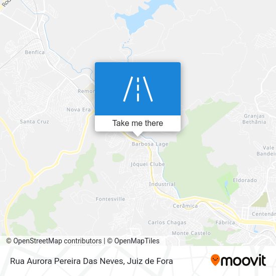 Rua Aurora Pereira Das Neves map