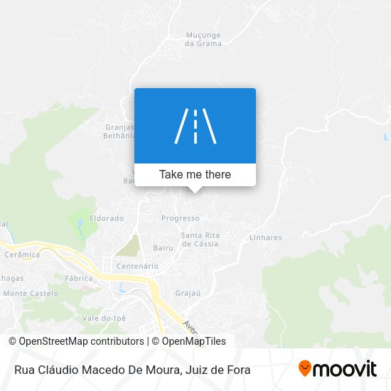 Rua Cláudio Macedo De Moura map
