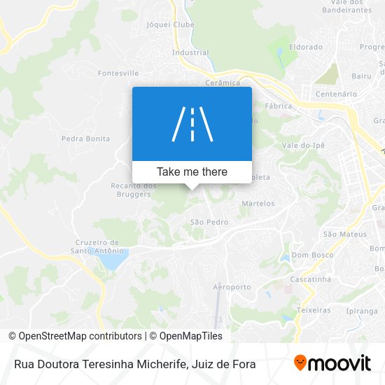 Rua Doutora Teresinha Micherife map