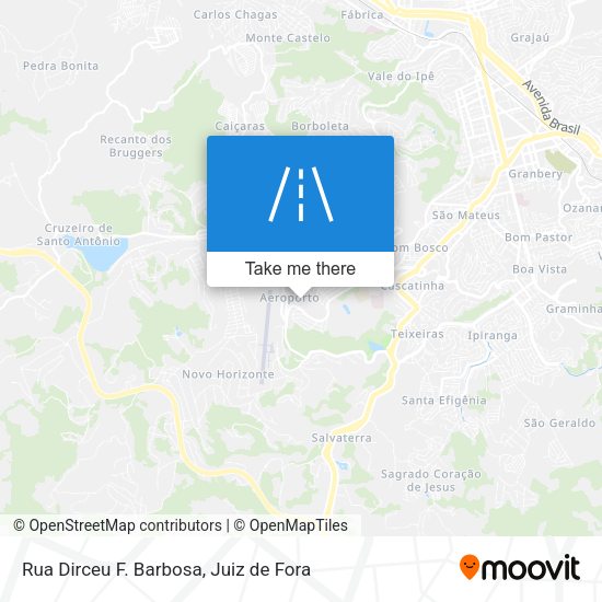 Rua Dirceu F. Barbosa map