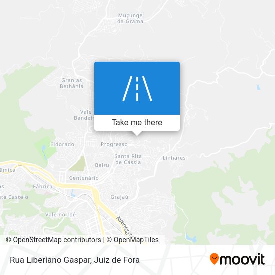 Rua Liberiano Gaspar map