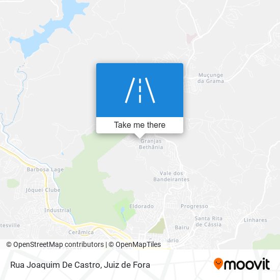 Rua Joaquim De Castro map