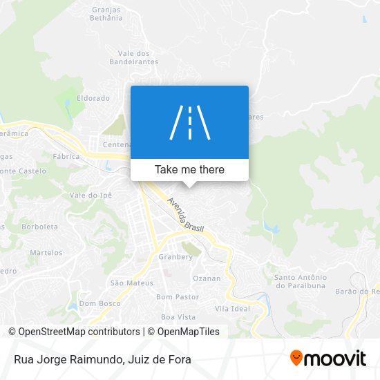 Rua Jorge Raimundo map