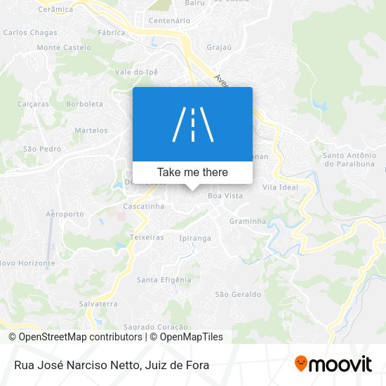 Rua José Narciso Netto map