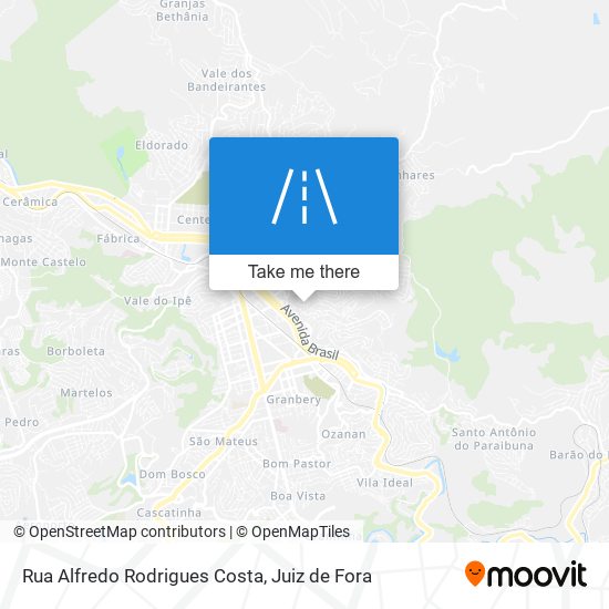 Rua Alfredo Rodrigues Costa map