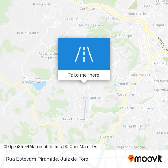 Rua Estevam Piramide map