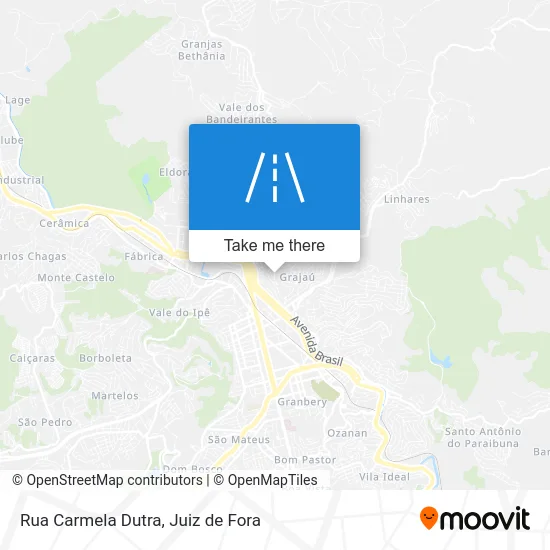 Rua Carmela Dutra map