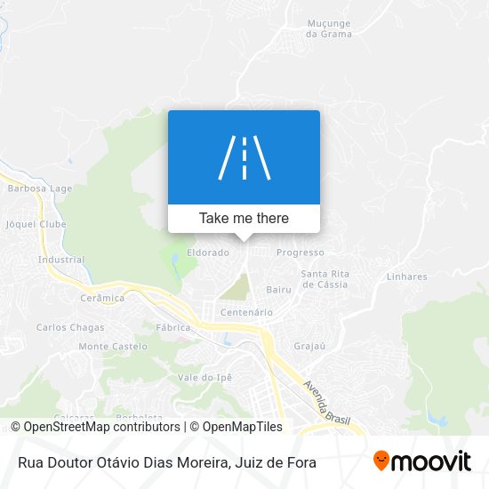 Rua Doutor Otávio Dias Moreira map