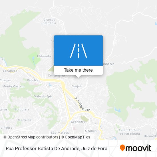 Rua Professor Batista De Andrade map