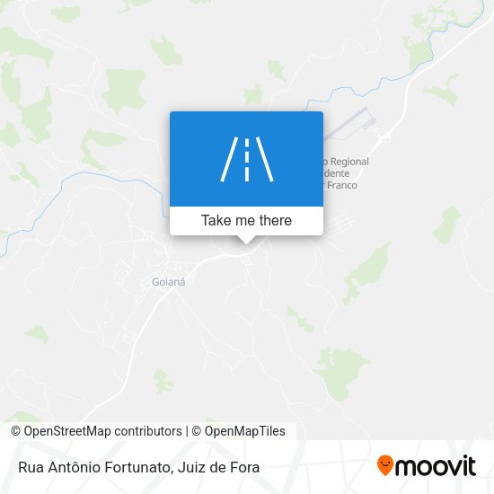 Rua Antônio Fortunato map