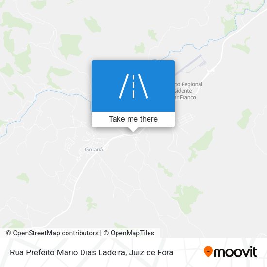 Rua Prefeito Mário Dias Ladeira map