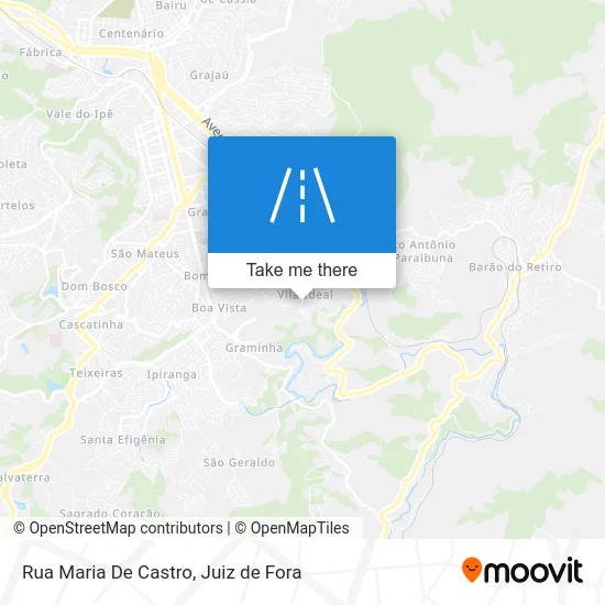 Rua Maria De Castro map