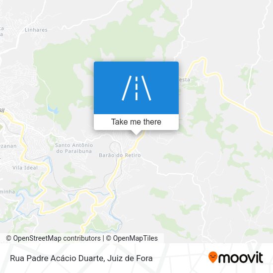Rua Padre Acácio Duarte map