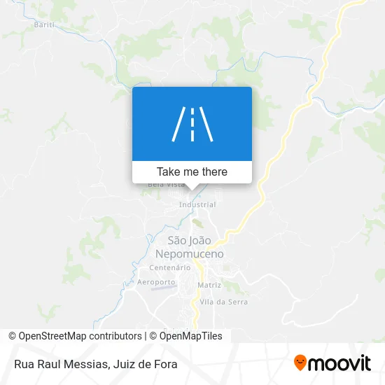 Rua Raul Messias map