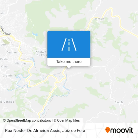 Rua Nestor De Almeida Assis map