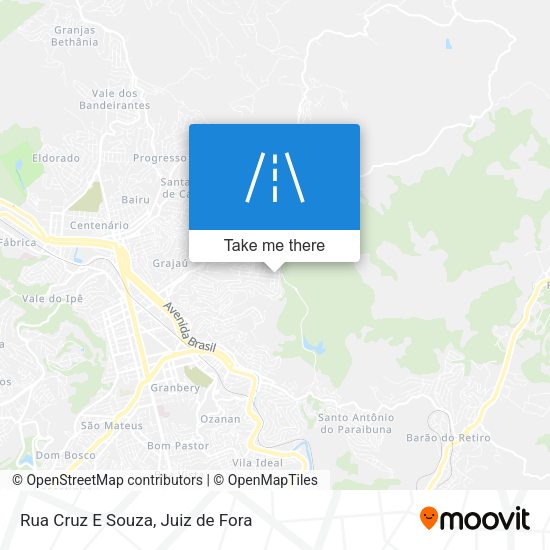 Rua Cruz E Souza map