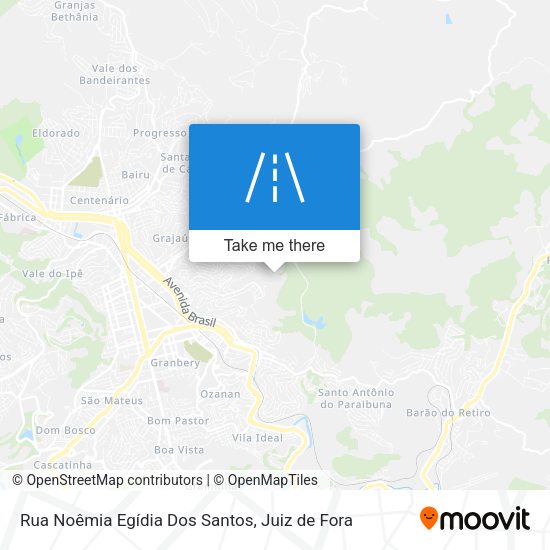 Rua Noêmia Egídia Dos Santos map