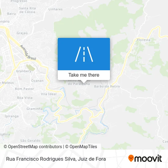 Rua Francisco Rodrigues Silva map