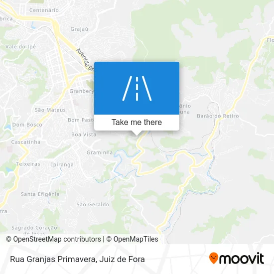 Rua Granjas Primavera map