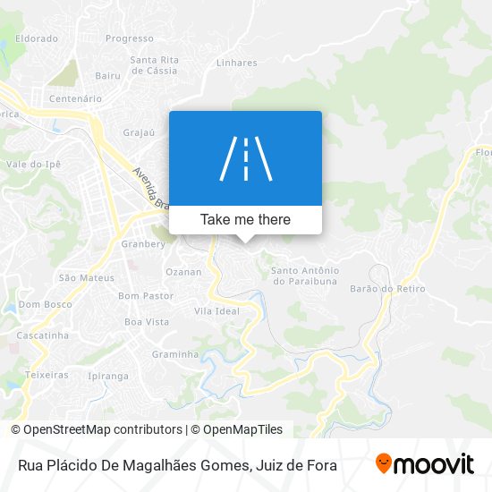 Rua Plácido De Magalhães Gomes map