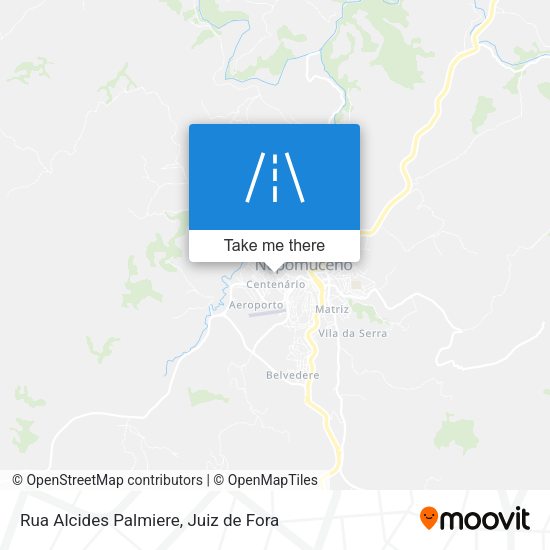 Rua Alcides Palmiere map