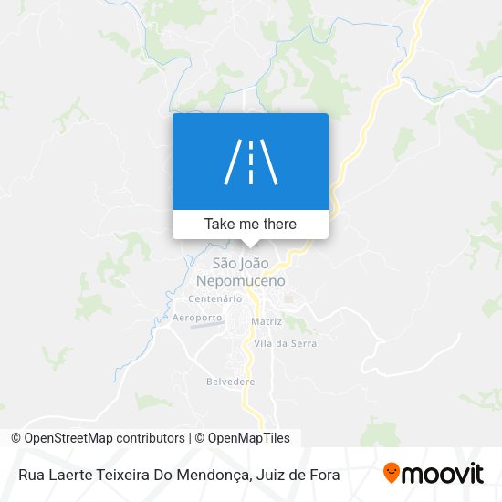 Rua Laerte Teixeira Do Mendonça map