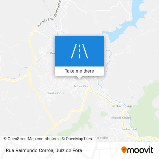 Rua Raimundo Corrêa map
